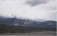 Denali hiding in the clouds